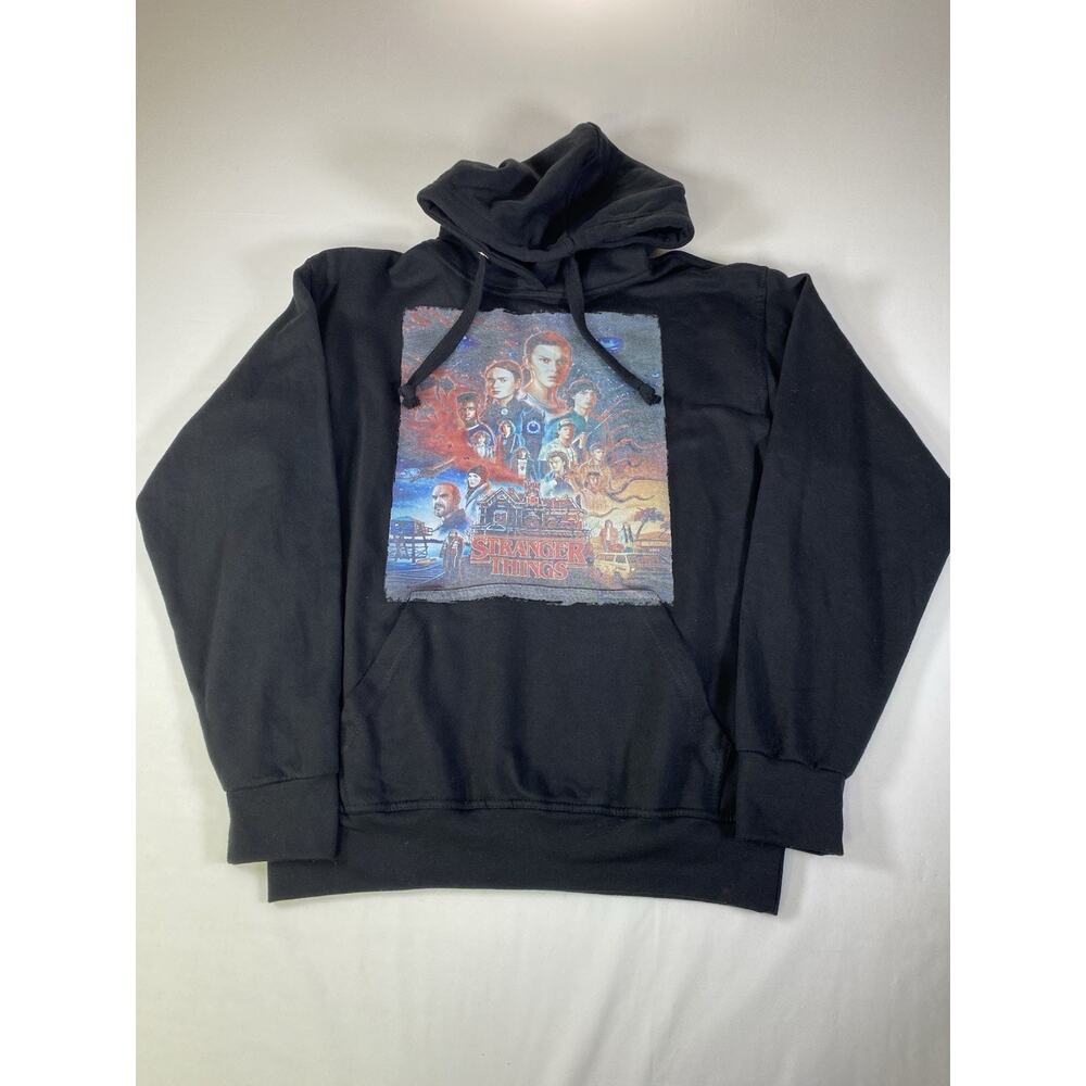 Stranger Things Jon Lauren Hoodie Anime Cosplay Sweatshirt Pullover Size M